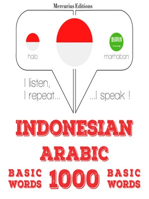 cover image of 1000 kata-kata penting dalam bahasa Arab